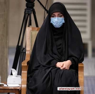 رسالة الحاج قاسم سليماني لابنته فاطمة قبل شهادته ببضعة أشهر، وقد تلتها في محضر القائد..