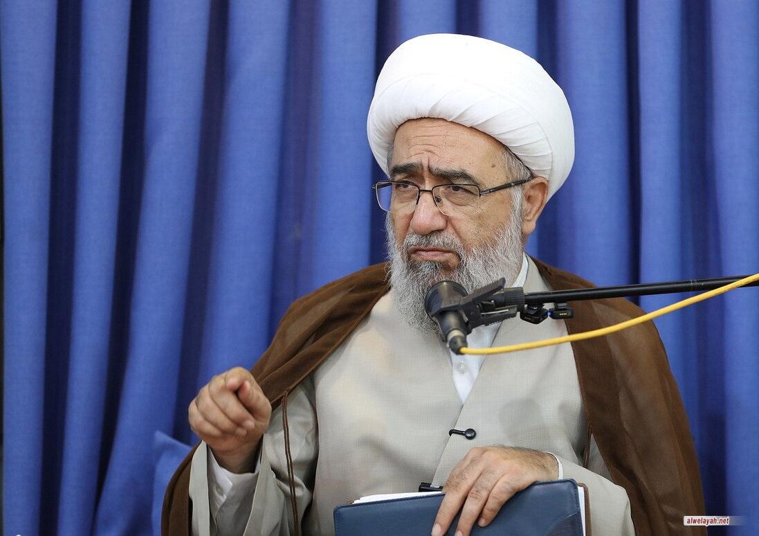 آية اللّه المرويّ: لا ينبغي أن نغفل عن عظمة إدارة نظام ولاية الفقيه ومدرسة المقاومة..