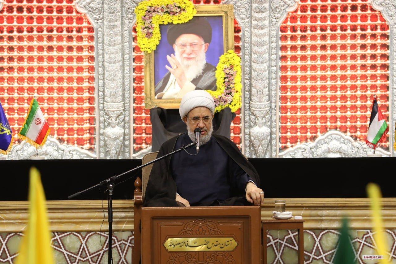 آية الله الأراكي: السعي للثأر للقائد الشهيد هو سعي لإقامة العدالة في العالم.. ثأرنا لن يقتصر على ترامب بل سيشمل جميع شركائه
