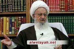 آية الله العظمى مكارم الشيرازي: من يهدد قائد الثورة والمرجعية الإسلامية فهو محارب