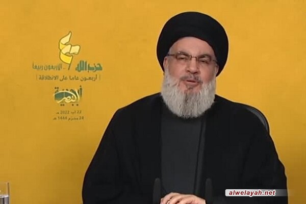 السيد نصر الله: إذا تعرضت سوريا لأي موجة جديدة فلن نتردد في الحضور في ميادين المواجهة