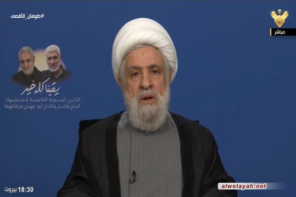 الشيخ نعيم قاسم: الشهيد سليماني قائد استراتيجي على المستوى الفكري والسياسي والجهادي