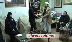 السفير اليمني لدى طهران يزور عائلة الشهيد الفريق قاسم سليماني 