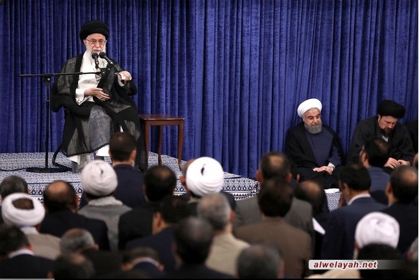 الإمام الخامنئي لأميركا: ما علاقتكم بمنطقتنا؟ انتم من اوجد "داعش" 