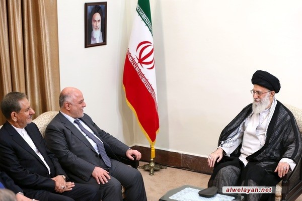 قائد الثورة الإسلامية للعبادي: لا تثقوا بأميركا فهي تترصد لضربكم 