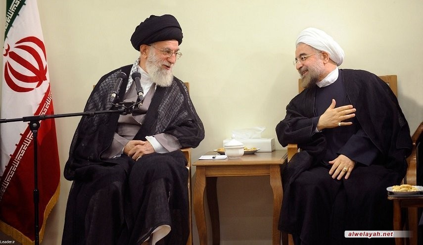 روحاني يهنئ قائد الثورة الإسلامية بمناسبة العام الجديد