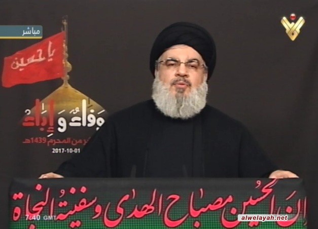 السيد نصر الله يدعو الأمة لحسم موقفها من الفكر التكفيري والوهابي 