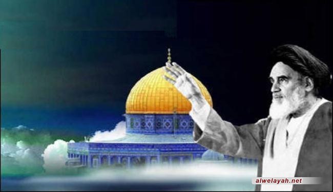 الإمام الخميني يدعو المسلمين في العالم للقيام ضد الاستكبار والصهيونية بمناسبة يوم القدس العالمي‏
