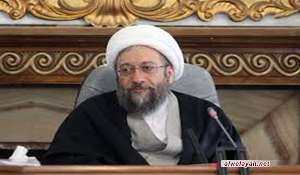 آية الله لاريجاني: نظام الجمهورية الإسلامية استطاع الصمود رغم المؤامرات