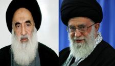 الإمام الخامنئي يعزي آية الله العظمى السيستاني