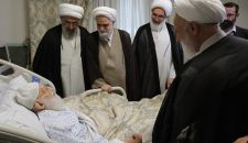 عيادة ممثلي قائد الثورة الإسلامية لسماحة آية الله العظمى نوري الهمداني