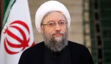 آية الله لاريجاني يبايع قائد الثورة الإسلامية آیة الله السيد مجتبى الخامنئي (حفظه الله)